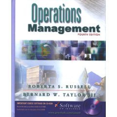 Operations Management 4th by Bernard W., III Taylor 0130348341