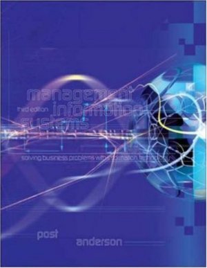 Management Information Systems 3rd by David L. Anderson 0072823755