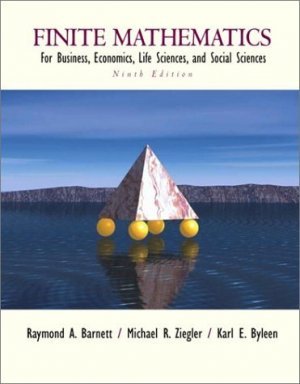 Finite Mathematics for Business, Economics, Life Sciences 9th by Karl E. Byleen 0130338400