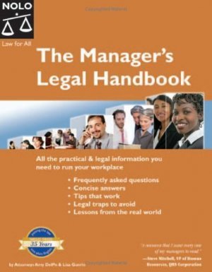 Manager's Legal Handbook by Amy Delpo 1413303668