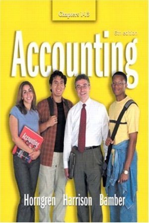 Accounting Chapters 1-13 6th by Charles T. Horngren 0131436325
