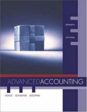 Advanced Accounting 7th by Joe Ben Hoyle 0072934808