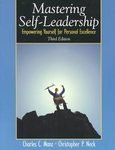 Mastering Self Leadership, Third Edition by Charles Manz 0131400460