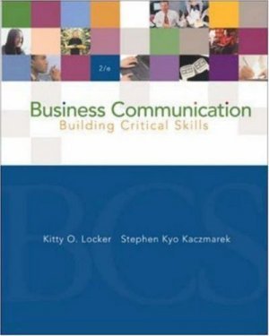 Business Communication 2nd by Kitty Locker 0072865717