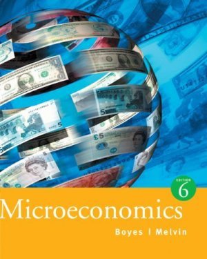 Microeconomics 6th by Michael Melvin 0618372539