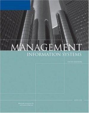 Management Information Systems 5th by Effy Oz 1418835978