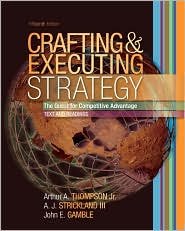Crafting and Executing Strategy / Edition 15 by Arthur A. Thompson 0073269808