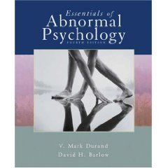 Essentials of Abnormal Psychology 4th by David H. Barlow 0495031283