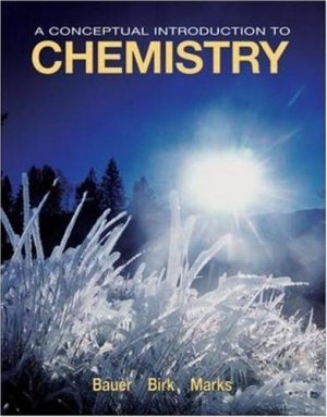 A Conceptual Introduction to Chemistry by Rich Bauer 0073301728