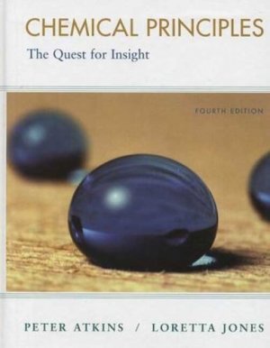 Chemical Principles The Quest for Insight 4th edition by Peter Atkins 1429209658