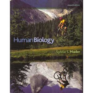 Human Biology - 11th Edition by Sylvia S. Mader 0073377988