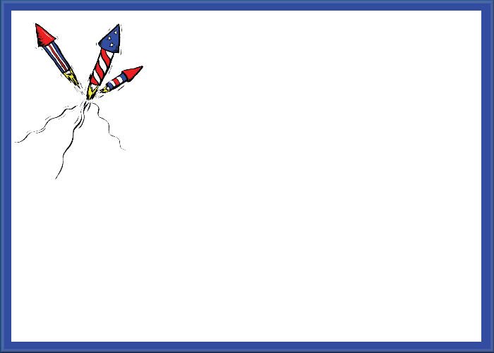 Independence day, 4th of July, invitations, personalized