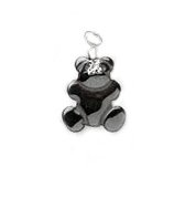 NEW Shiny Cute Hemalyke (Manmade Gemstone) Teddy Bear Pendant