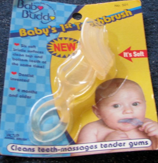 Baby Buddy Baby's First Toothbrush - Clear Color