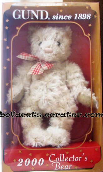 Limited Edition. Collectible Gund Bear "GUNDY 2000"
