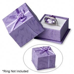 Nice Purple Ring Box