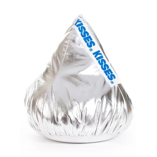 Official Licensed Product: 18" x 15" Large Hershey's Kiss Candy Plush Pillow