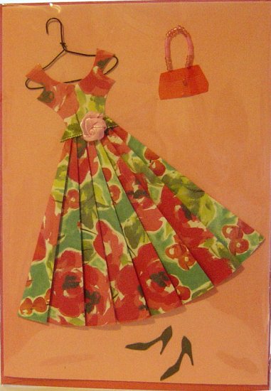 *FREE SHIPPING to US* Handcrafted Greeting Card: BLANK INSIDE - Let's write your own message!