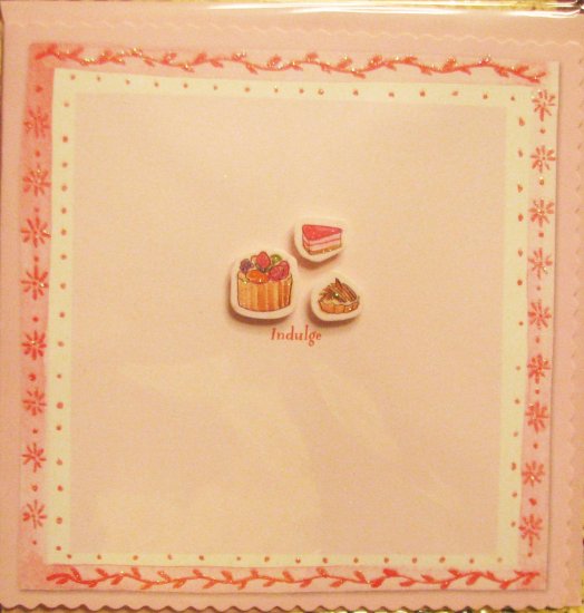 *FREE SHIPPING to US & CANADA* Handcrafted Greeting Card: BLANK INSIDE - write your own message