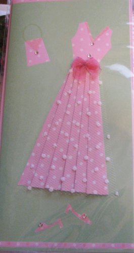 *FREE SHIPPING to US & CANADA* Handcrafted "GO PARTY - INVITATION" Greeting Card: BLANK INSIDE