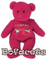 Soft Plush Toy - HAPPY BIRTHDAY TEDDY BEAR PLUSH