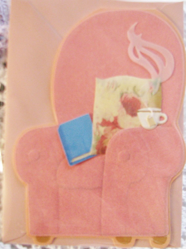 "Hope you are feeling better soon!" Handcrafted "GET WELL" Message Card