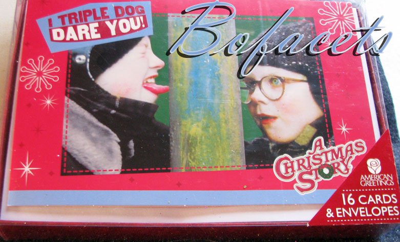 AMERICAN GREETINGS 16 Cards & Envelopes "A Christmas Story"