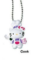 SANRIO Hello Kitty COOK HOBBY NECKLACE & Painted Box