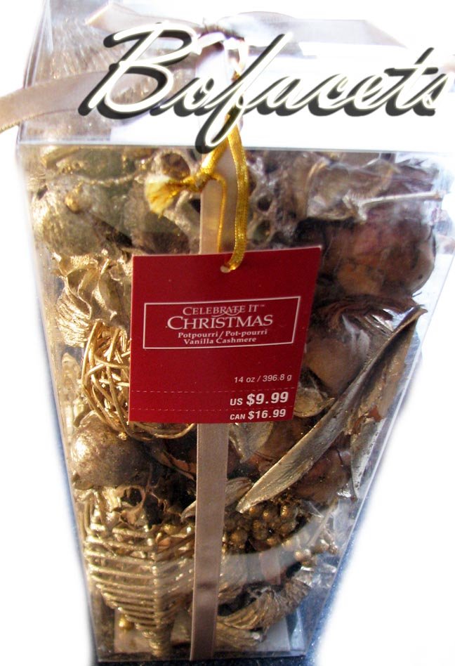 14-ounce Glittery Gold Potpourri