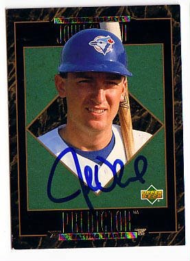 John Olerud Authentic Autographed Card - Great Autograph