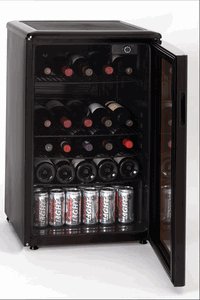 Haier HBCN05EBB 96 Cans/46 Wine Bottles