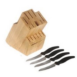 Miracle Blade Block & Steak Knives in Mail Order Box
