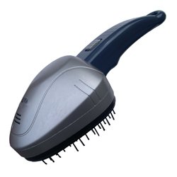 Ionic Pet Brush w. Massage and Flea Blast