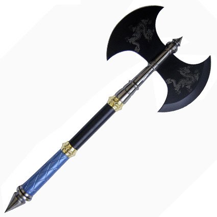 Black Dragon Viking Axe