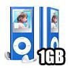 Full Metal Platinum - MP4 Player 1.5 inch LCD 1GB - Blue