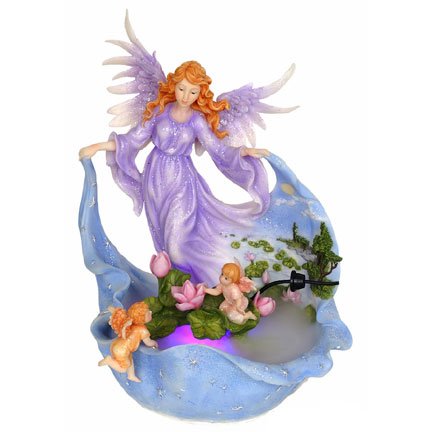 Angel of Tranquility Water Mist Fountain Statue