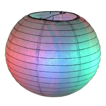 10" Rainbow Paper Lantern