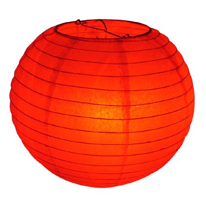 10" Red Paper Lantern