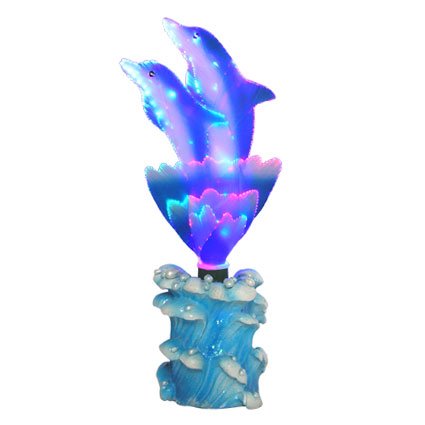 Dolphins Fiber Optic Night Light - A