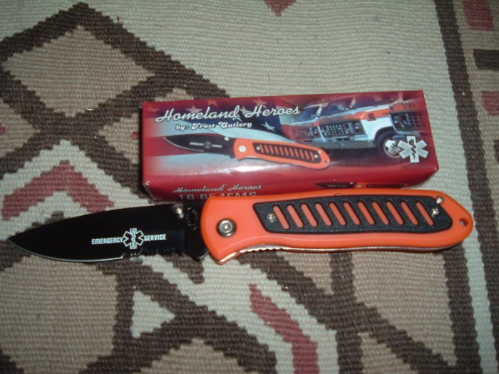 Frost Cutlery Knife Homeland Heroes - 4 1/2"