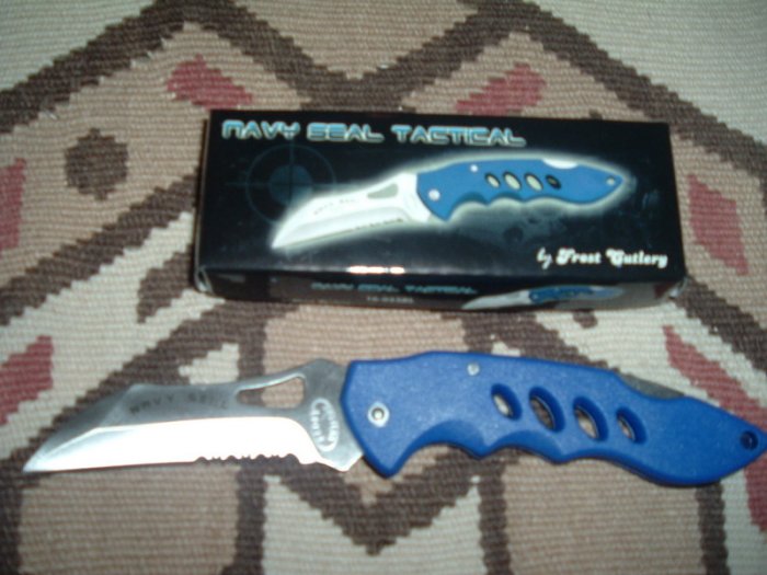 Frost Cutlery Knife Navy Seal Tactical - 4 1/2"