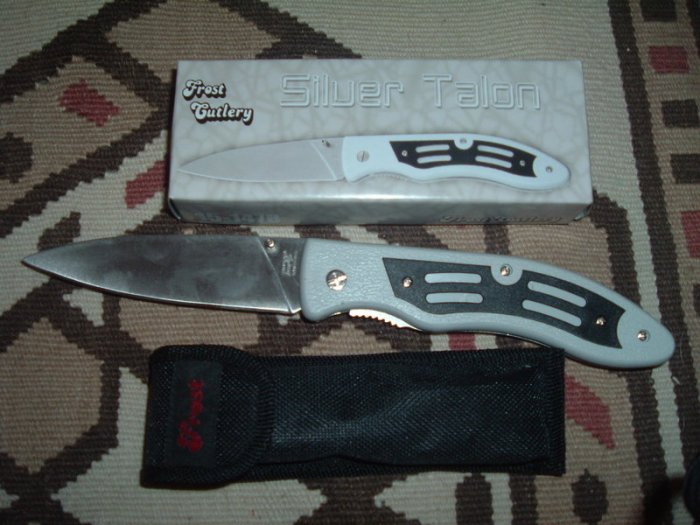 Frost Cutlery Knife Silver Talon - 5 3/4"