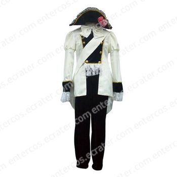 Axis Powers Austria Uniform Cosplay Costume any size.