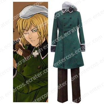 Axis Powers Vash Zwingli Cosplay Costume any size.