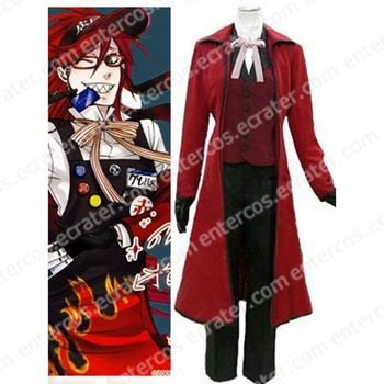 Black Butler Gureru Sutcliffe Halloween Cosplay Costume any size