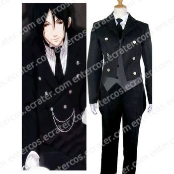Black Butler Kuro Shitsuji Cosplay Costume any size