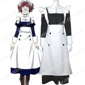 Black Butler Maylene Halloween Cosplay Costume any size