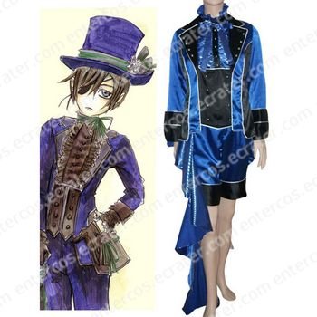 Kuroshitsuji Ciel Phantomhive Halloween Cosplay Costume any size