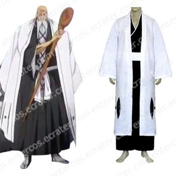 Bleach 1st Division Captain Yamamoto Genryuusai Shigekuni Halloween Cosplay Costume any size