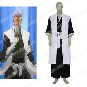 Bleach 1st Division Lieutenant Sasakibe Chojiro Cosplay Costume any size